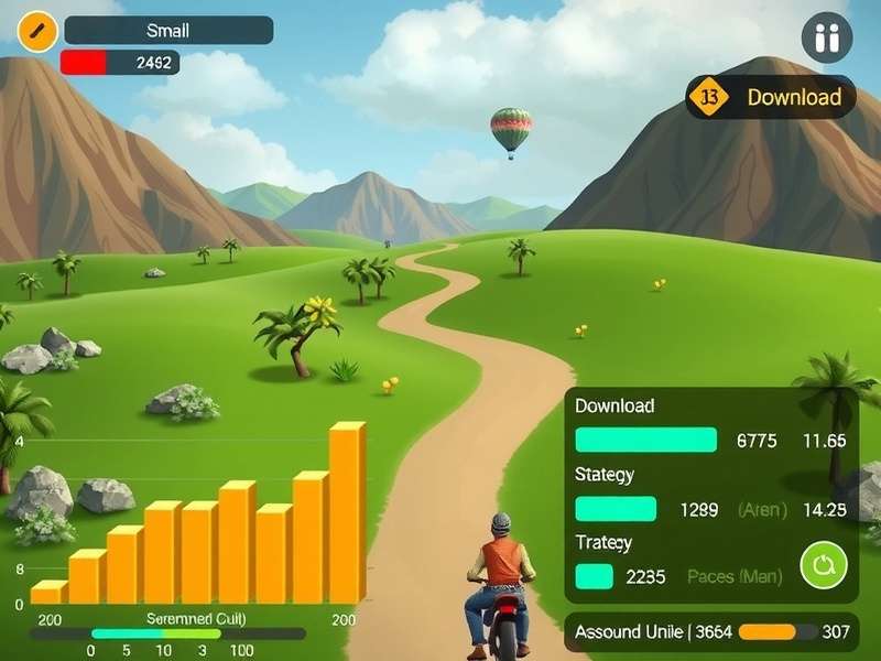 Turmeric Trail Rush gameplay screenshot showing Indian landscape