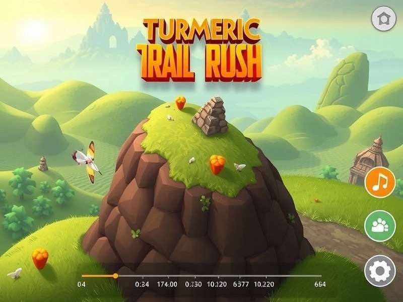 Turmeric Trail Rush download statistics graph